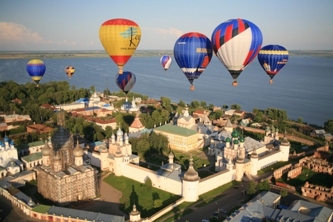Este ano marca duas décadas e meia de balonismo na Rússia Foto: Nikolai Riabtsev